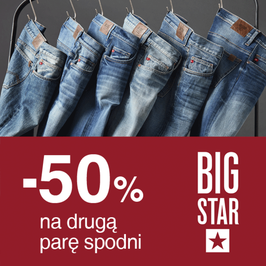 Promocje w Big Star -50%