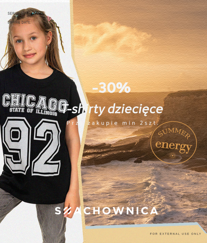 T-Shirty dziecięce -30%